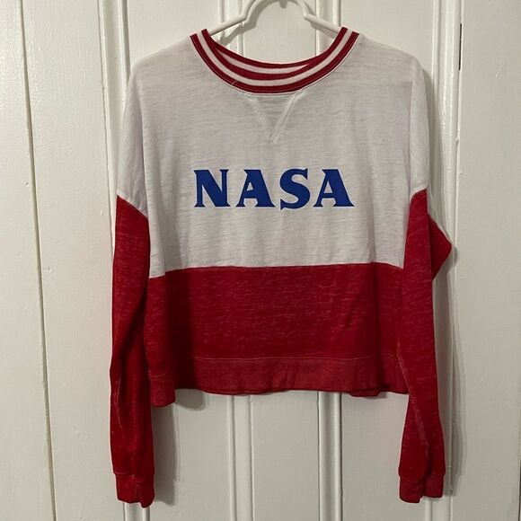 NASA long sleeve crop top - Picture 1 of 6
